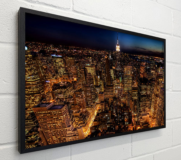 Manhattan Night Life Glow