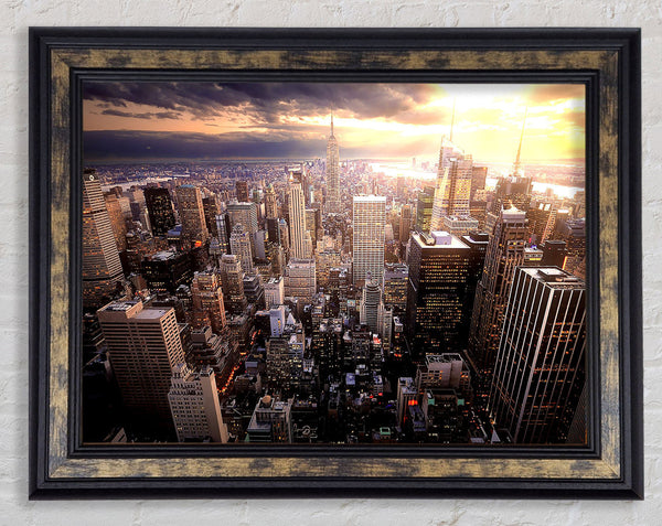 Manhattan Framed Print