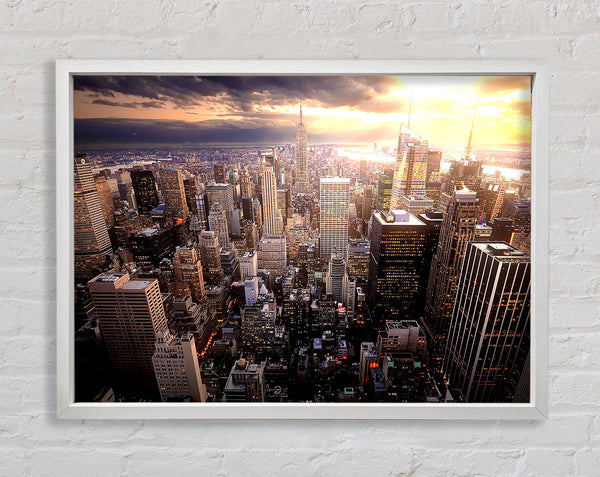 Manhattan Framed Print