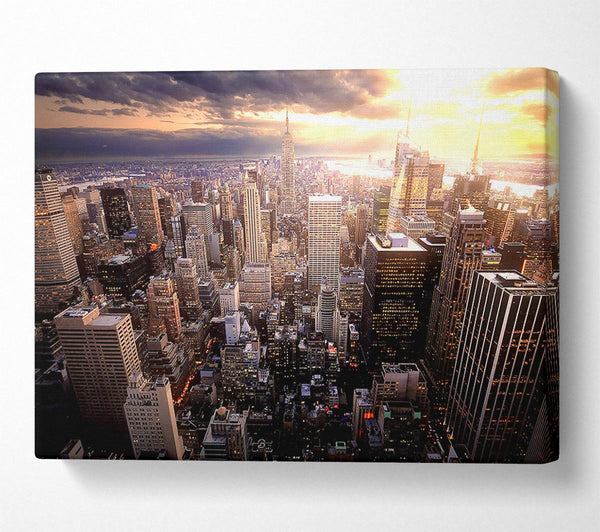  A Canvas Print of Manhattan Canvas Print