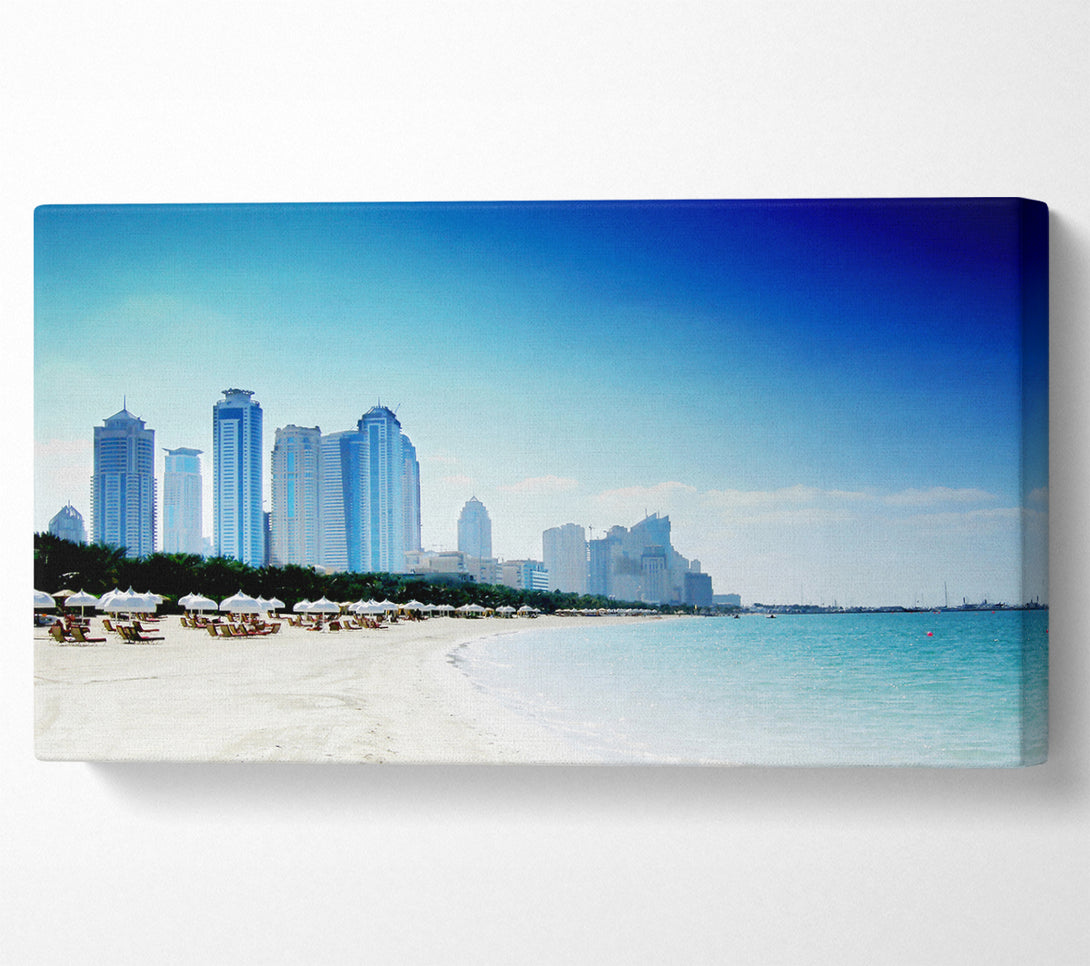  A Canvas Print of Miami Beach Canvas Print
