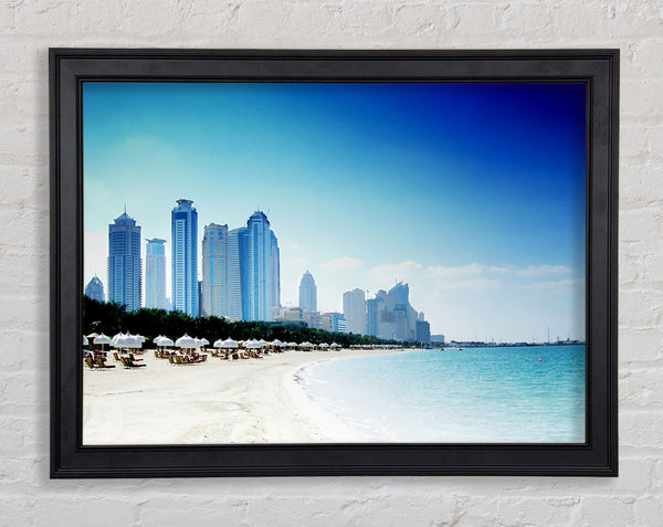 Miami Beach Framed Print