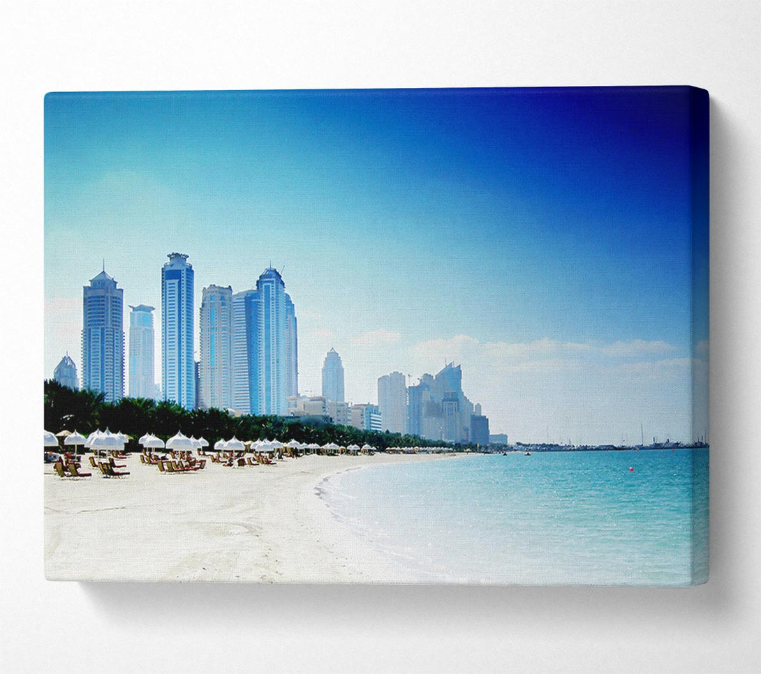  A Canvas Print of Miami Beach Canvas Print