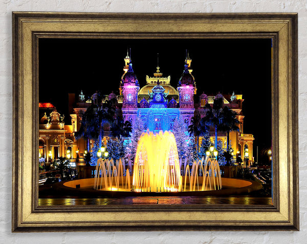 Monte Carlo Casino Framed Print