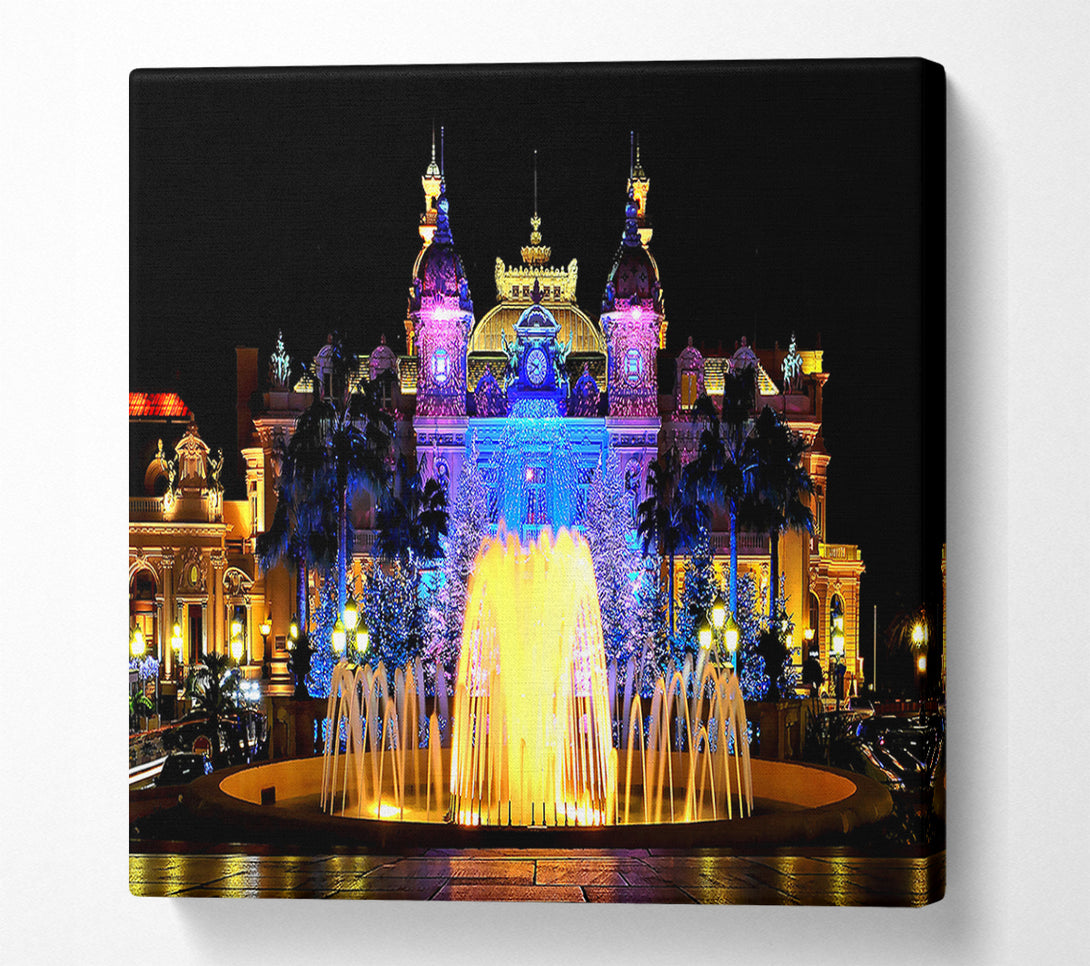  A Canvas Print of Monte Carlo Casino Canvas Wall Art