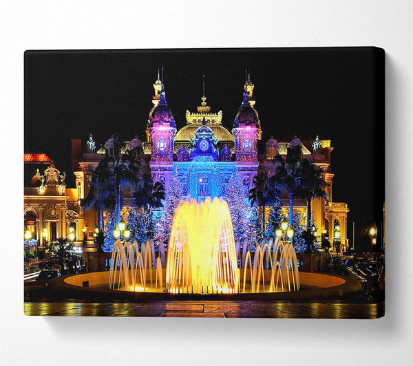  A Canvas Print of Monte Carlo Casino Canvas Wall Art