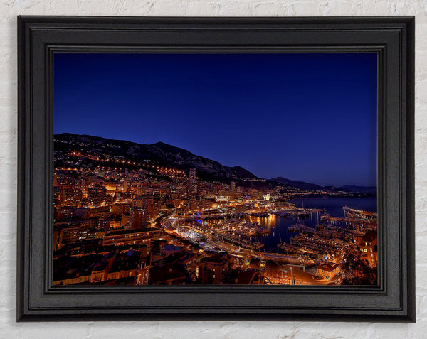 Nachtlichter von Monte Carlo