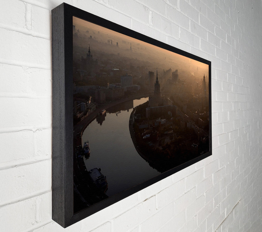  A Canvas Print of Morning In Moscow Canvas Print