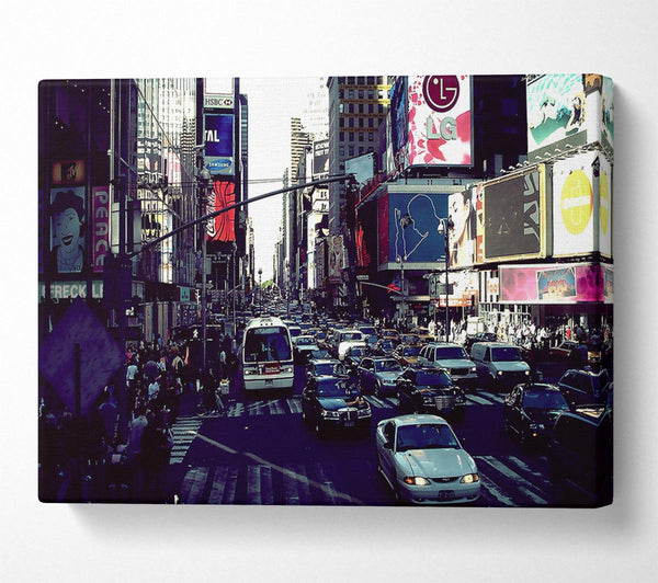  A Canvas Print of New York Roads Canvas Art