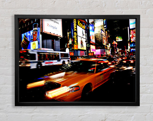 Taxis am Broadway in New York
