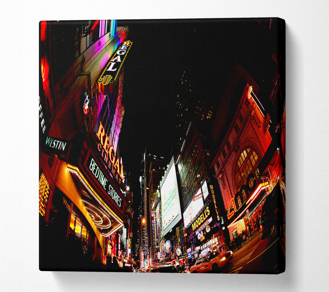  A Canvas Print of New York City At The Regal Canvas Print