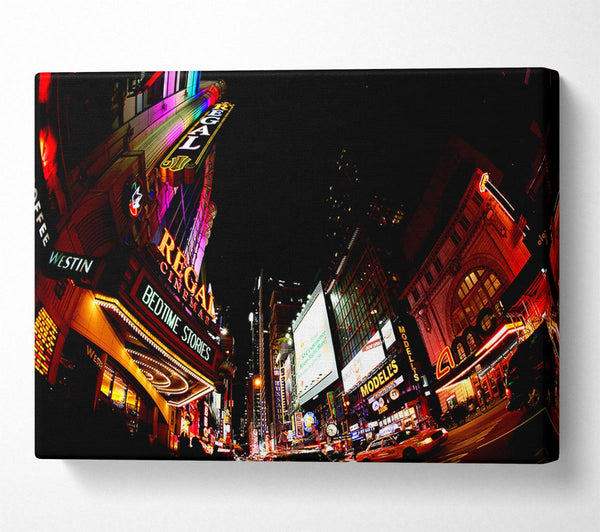  A Canvas Print of New York City At The Regal Canvas Print