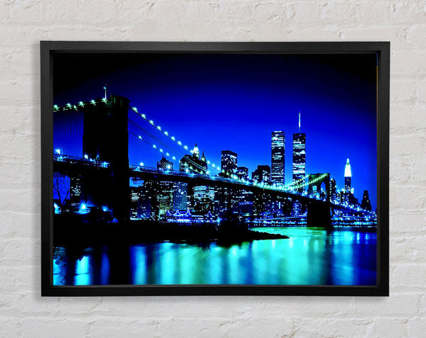 Blaue Nächte in New York City