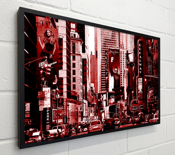 New York City Broadway Red
