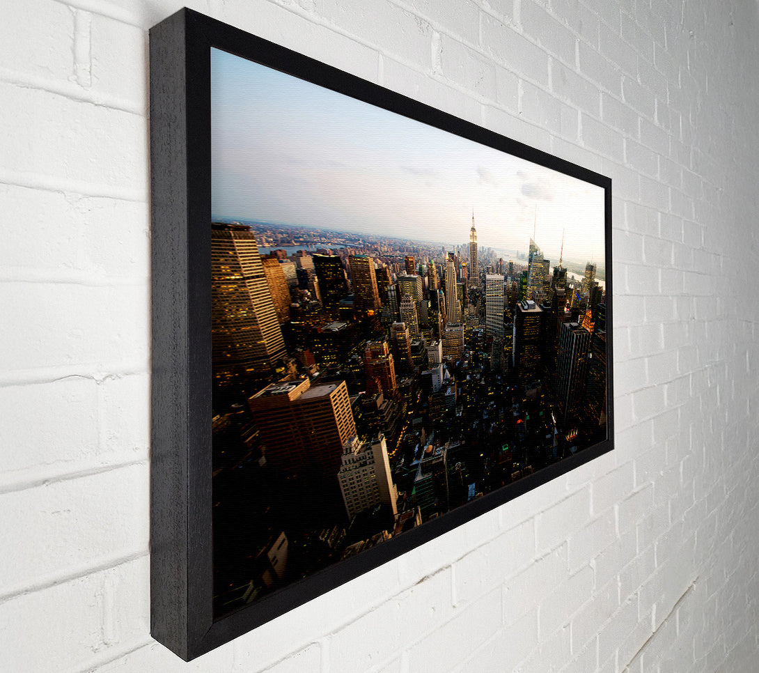  A Canvas Print of New York City By Day Canvas Wall Art