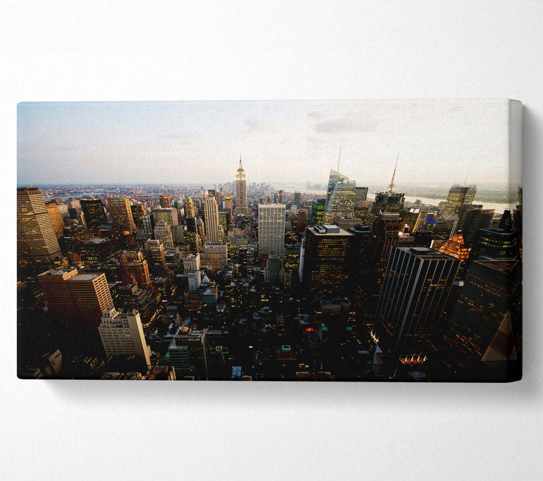  A Canvas Print of New York City By Day Canvas Wall Art