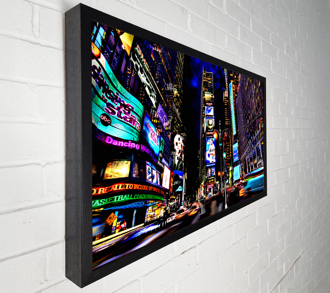  A Canvas Print of New York City Gods Speed Canvas Print