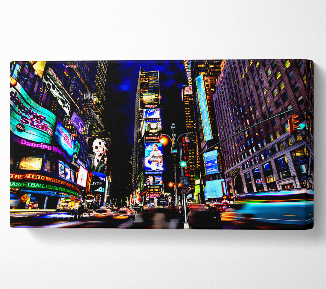  A Canvas Print of New York City Gods Speed Canvas Print