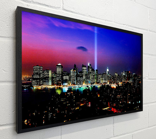 New York City Night Beam