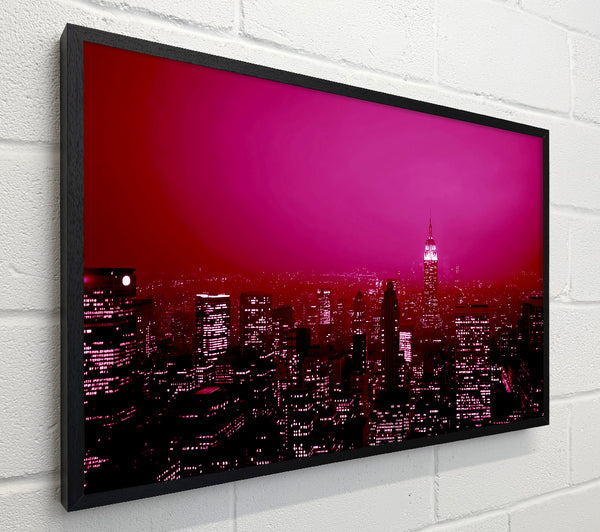 New York City Pink Skies