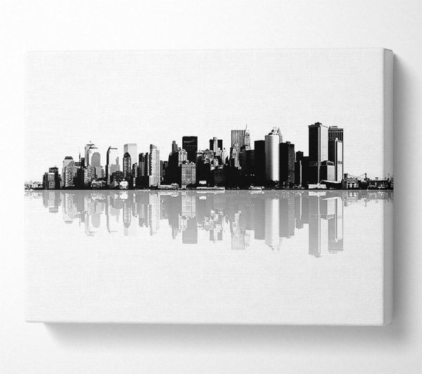  A Canvas Print of New York City Reflections Canvas Wall Art