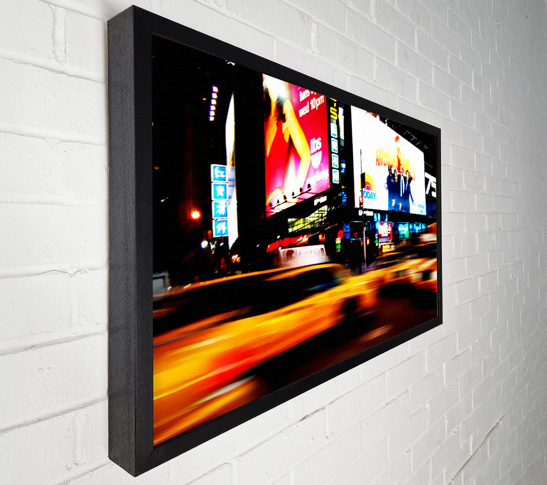  A Canvas Print of New York City Rush Hour Canvas Print