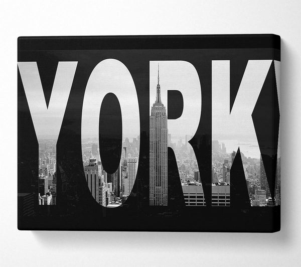  A Canvas Print of New York City Sign Canvas Wall Art
