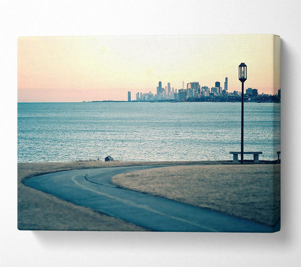  A Canvas Print of New York City Skyline Canvas Print