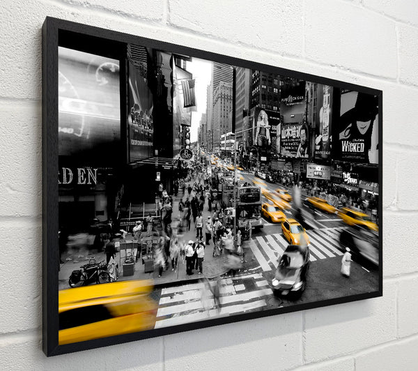 New York City Taxi Blur