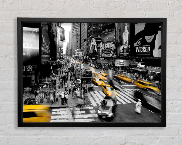 New York City Taxi Unschärfe