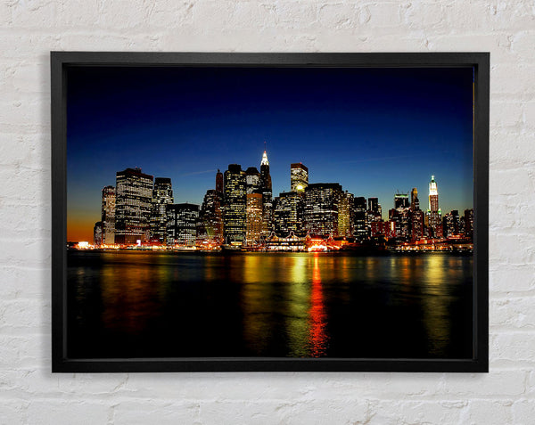 Blick von Jersey auf New York City