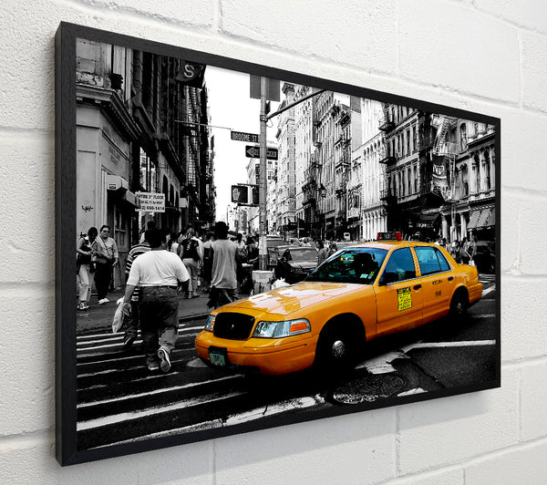 New York City Yellow Cab Crossing