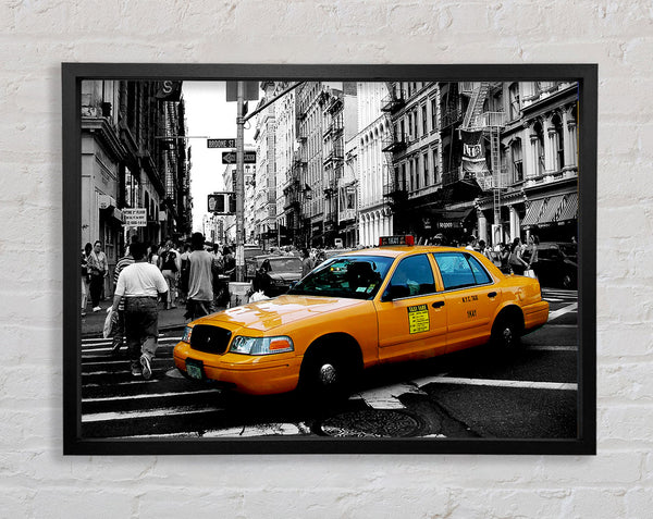 Yellow Cab-Übergang in New York City