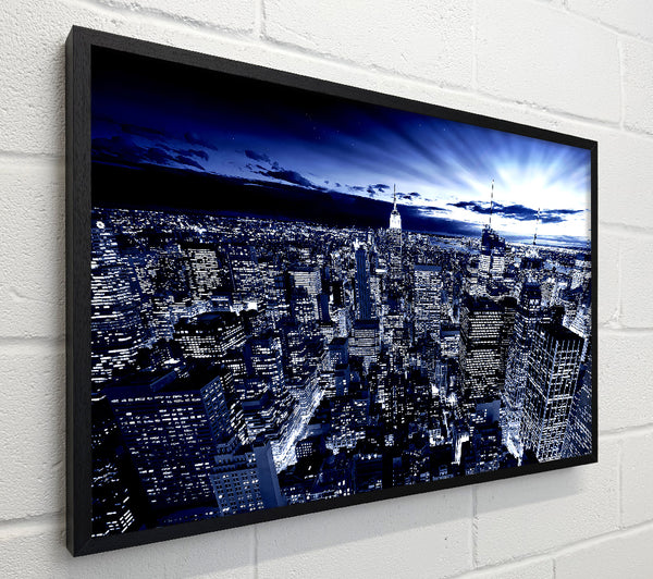 New York In Blue
