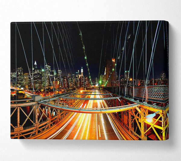  A Canvas Print of New York Nights Canvas Print