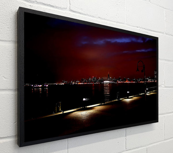 New York Skyline At Night