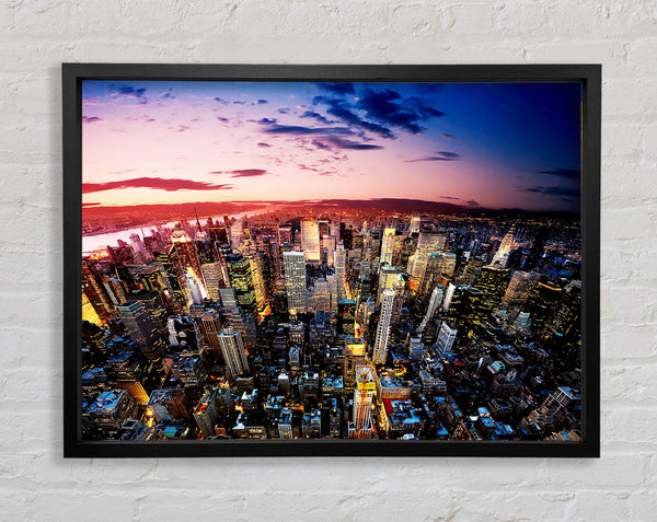 Sonnenaufgang in New York 