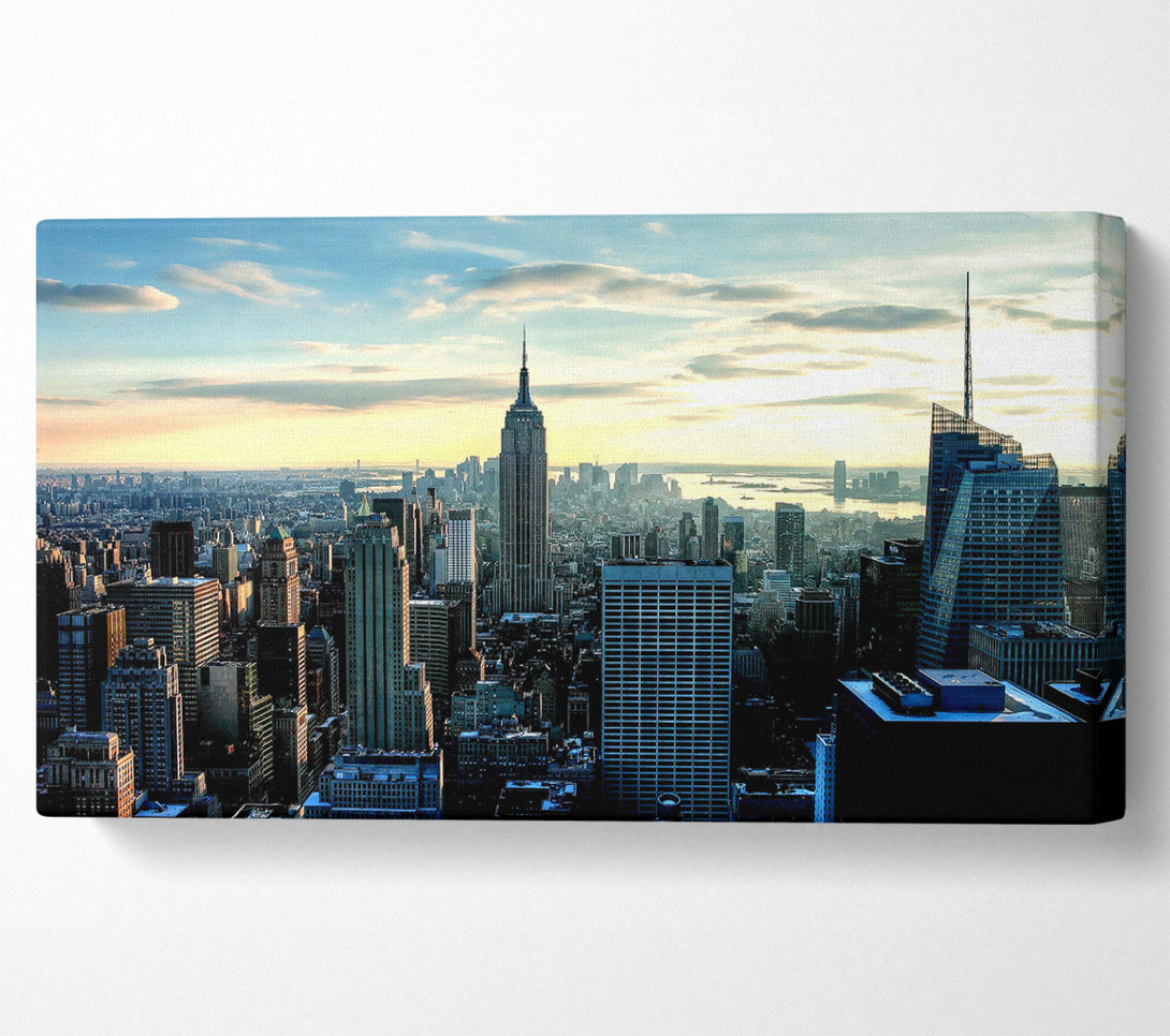  A Canvas Print of New York View Below The Sky Canvas Wall Art