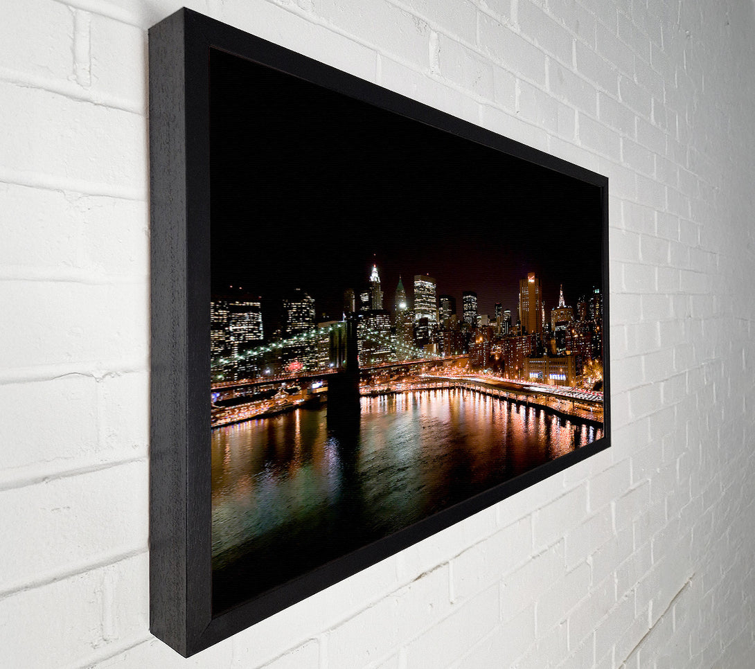  A Canvas Print of New York Waters Canvas Art