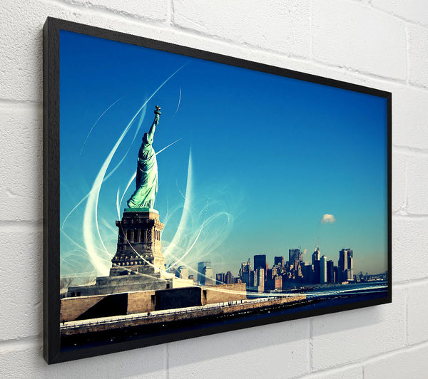 New Yorks Statue Of Liberty
