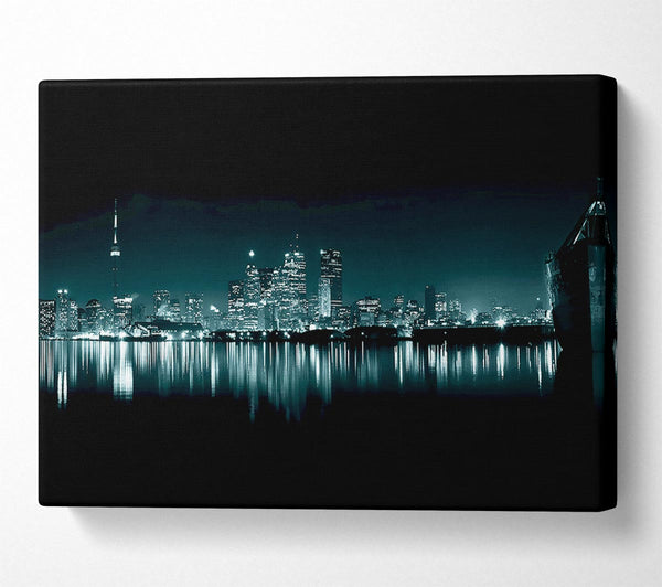  A Canvas Print of New Zealand Blues Canvas Wall Art