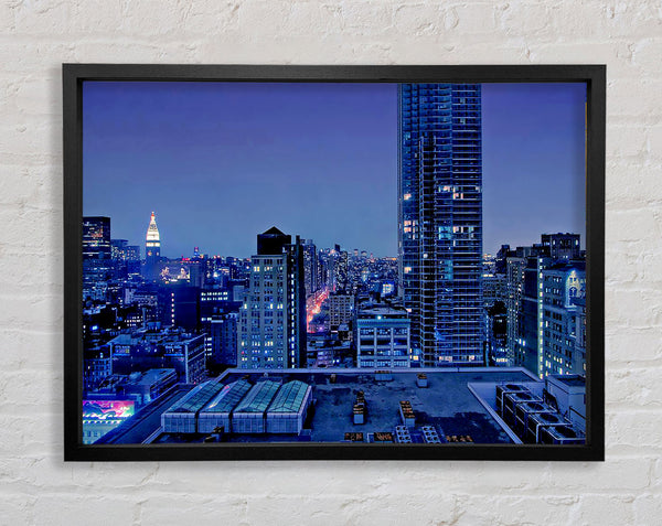 New York Empire State Building aus der Ferne 
