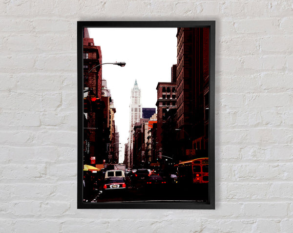 Blick auf das Empire State Building in New York