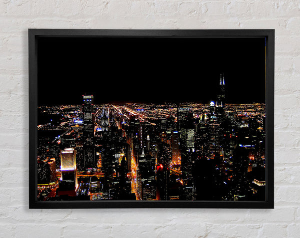 Nachtlichter in New York 