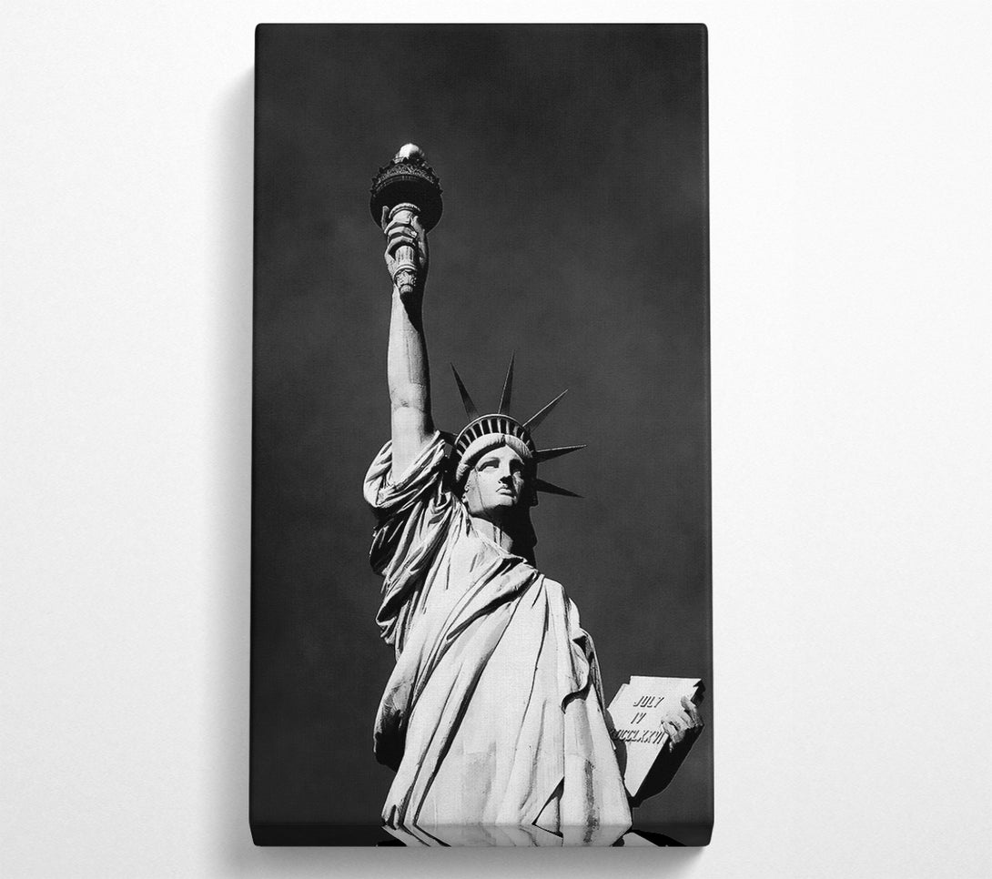  A Canvas Print of Nyc Statue Of Liberty Canvas Print