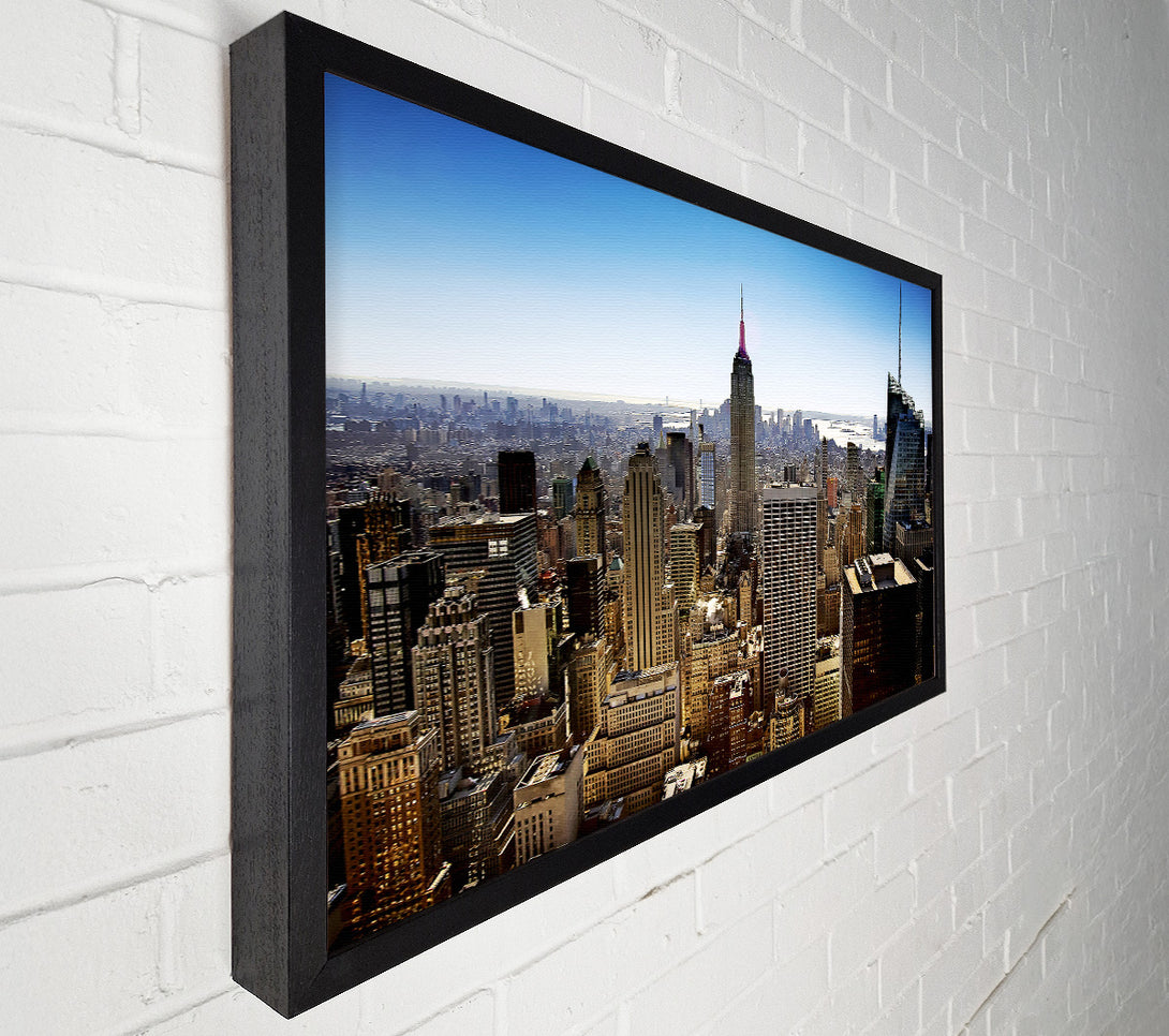  A Canvas Print of Nyc The Big Apple Canvas Art