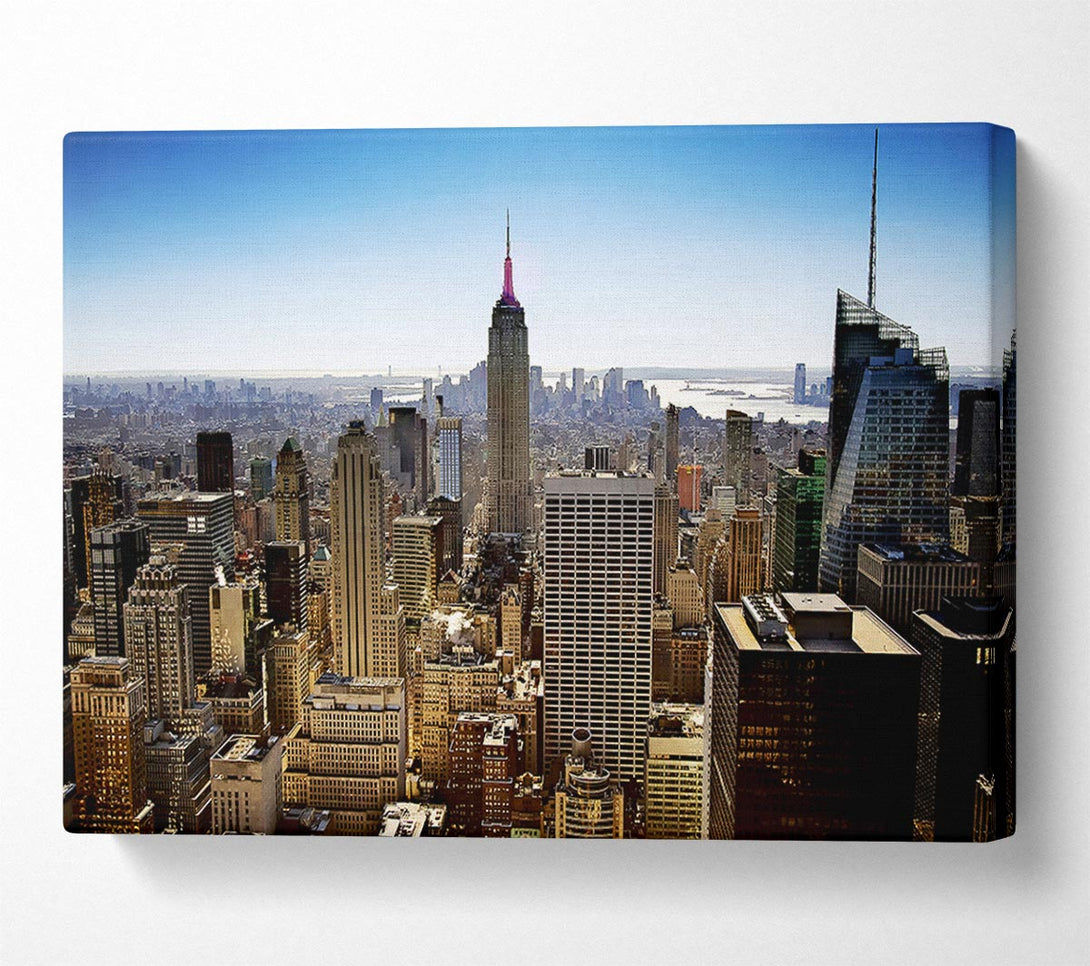  A Canvas Print of Nyc The Big Apple Canvas Art