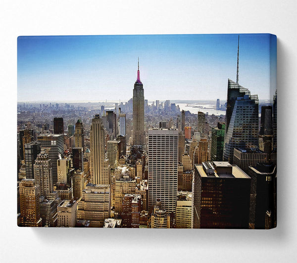  A Canvas Print of Nyc The Big Apple Canvas Art