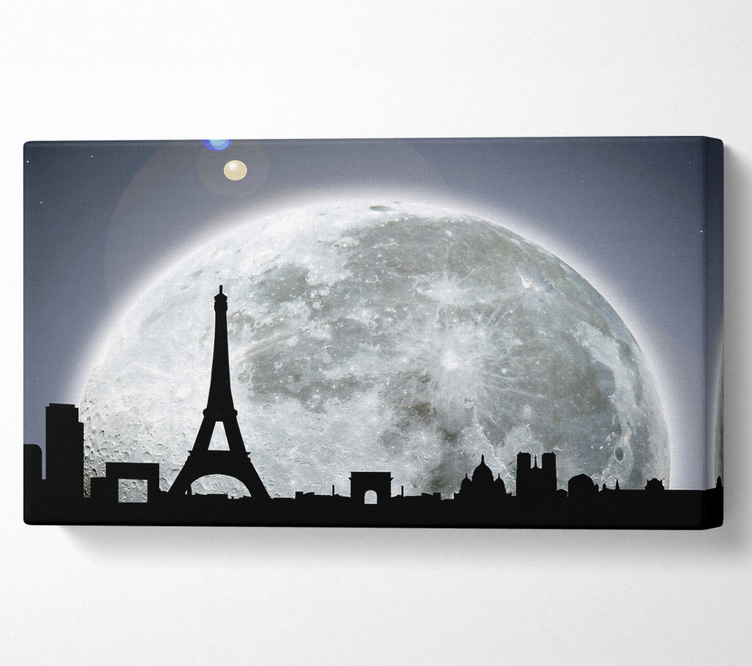  A Canvas Print of Paris By Moonlight Canvas Art
