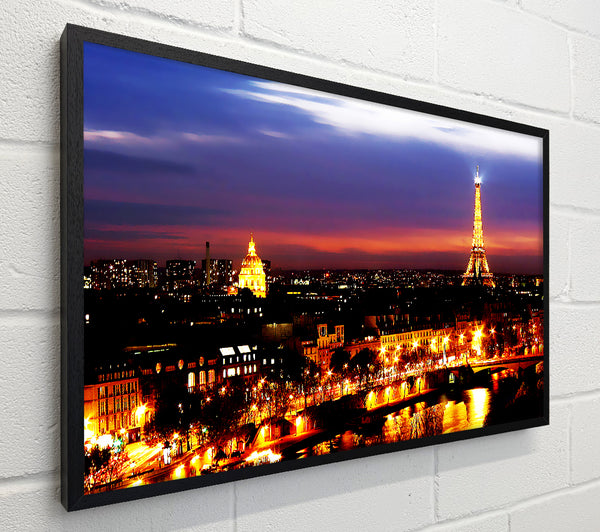 Paris City At Night